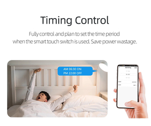 Interruptor Táctil Inteligente de Pared Tuya ZigBee de 1 Canal, de Vidrio, Diseño Cóncavo, Sin Neutro, Sin Necesidad de Condensador, Compatible con Alexa y Google Home - Product Image 3