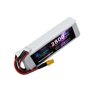 Batería de 11.1V 3S 2800MAH 45C con Conector Deans T/JST/XT30/XT60 para Aviones RC, Helicópteros, Autos, Barcos, Camiones y Piezas - Product Image 4