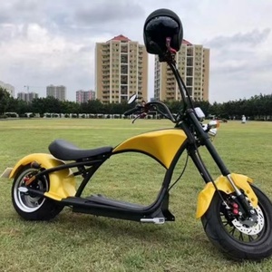 สกู๊ตเตอร์ไฟฟ้าซิตี้โคโค่รุ่นปี 2023 ยางใหญ่ จักรยานยนต์ไฟฟ้าในเมือง กำลังมอเตอร์ 2000 วัตต์ พร้อมใบรับรอง CE EEC - Product Image 2