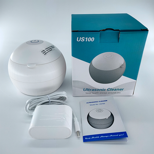 Nettoyeur à ultrasons 42KHz 200ML avec UV pour bijoux, bagues, prothèses dentaires, appareil de nettoyage électrique portable et réutilisable pour la maison - Product Image 3