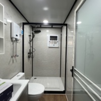 Villa de luxe à deux étages, duplex, maison conteneur de 40 pieds, extensible, préfabriquée, moderne, avec un design intérieur entièrement meublé