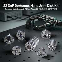 Bases de moyeux articulés en alliage haute résistance série J Y, tolérance 0,01 mm, pour manipulation robotique multi-articulée, quincaillerie CNC personnalisée