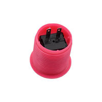 Switch Arcade Game Console Accessoires 28mm Round 12 Volt Plastic Push Button