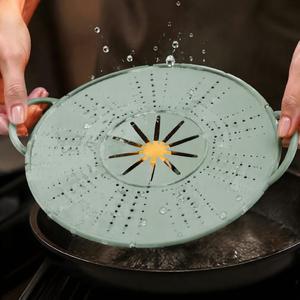 Tapa de Silicona para Freír Pure-Joy, Resistente al Calor, Ecológica, Apta para Lavavajillas y Microondas, Ligera - Product Image 4