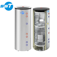 St-usine personnalisée autoportante/murale réservoir deux en un 200L-500L chaudière à eau chaude pour la maison