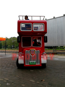 Bus touristique à deux étages électrique à batterie populaire pour parc d'attractions 2020 à vendre - Product Image 3