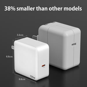 Cargador de ordenador portátil TKT de 100W, estación de carga Flash PD rápida para tipo C, Compatible con teléfonos iPhone Android, carga rápida de escritorio Ada - Product Image 6