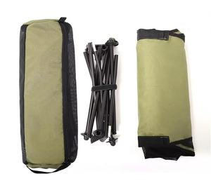 كرسي محمول خفيف الوزن للغاية مصنوع من الألومنيوم، كرسي تخييم قابل للطي للاستخدام الخارجي، مناسب للشاطئ والنزهات وصيد الأسماك - Product Image 3