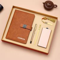 Set de Regalo Corporativo Personalizado para Empresas, Cuaderno de Papel Bordado, Vaso, Bolígrafo, Caja de Oficina, Marca CL, Modelo Gf-6001