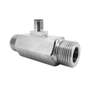 Sensor de Flujo de Líquido con Efecto Hall de Acero Inoxidable, Medidor de Agua en Línea, Transmisor de 2-100 LPM - Product Image 5