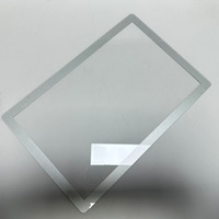 Verre trempé Gorilla personnalisé 9H résistant aux rayures, couvercle supérieur en verre décoratif pour écran LCD