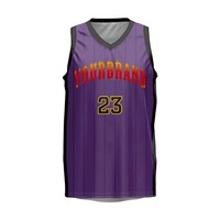 Maillot de basket-ball sur mesure de qualité supérieure, nouveau style, vêtements de sport unisexes, personnalisation d'équipe, 100% polyester, nom de marque personnalisé