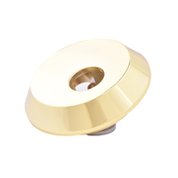 Cylindre de serrure Euro en acier couleur or, durable, Defender pour portes de sécurité européennes, pièces de clé et sécurité Valor Zhejiang