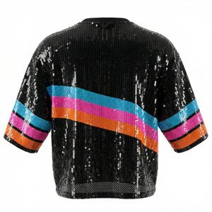 Chemisier à paillettes <span class=keywords><strong>San</strong></span> <span class=keywords><strong>Antonio</strong></span> Spur-s en gros, populaire, en jersey, en stock - Product Image 1
