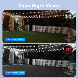 กล้องวงจรปิดไร้สาย IP66 3MP รองรับเสียงสองทาง <span class=keywords><strong>Eseecloud</strong></span> ระบบ P2P ความปลอดภัย 8 ช่องทาง สำหรับภายนอกอาคาร ระบบกล้องวงจรปิดไร้สาย wifi สำหรับบ้าน - Product Image 3