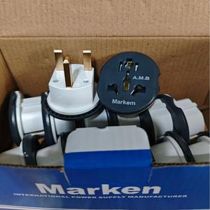 อะแดปเตอร์แปลงไฟ Markem Universal รุ่น KT168 มาตรฐานอังกฤษ ปลั๊กทองแดงทั้งหมด วัสดุ ABS ใช้ได้หลายประเทศ - Product Image 4
