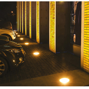 24W LED lumière souterraine de jardin blanc chaud étanche IP67 éclairage de tache de chemin de jardin enterré extérieur lampe enterrée encastrée - Product Image 5