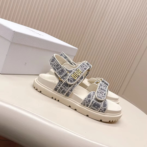 Sandalias de Plataforma con Diseño de Gancho y Correa Mágica para Mujer, de Lujo, con Punta Abierta, Planas, Antideslizantes, Cómodas, en Colores de Primavera-Verano 2025 - Product Image 3