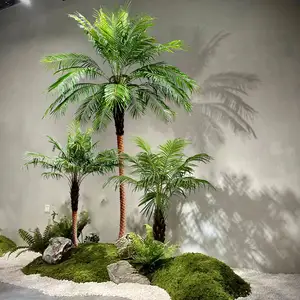 Haihong Hersteller Garten Dekor Simulation grüne Pflanze künstlichen Baum Hawaii künstliche Areca Palme für Ostern Dekoration