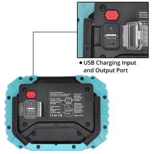 ไฟ LED ไซต์งานแบบพกพาที่สว่างมากพร้อมขาตั้งแบบหมุนได้สำหรับการตรวจสอบในรถยนต์สำหรับตั้งแคมป์ตกปลาเดินป่า - Product Image 6