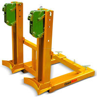 Prix usine Giant Move 600kg * 2 Capacité Type de chariot élévateur à tambour, pince à tambour de chariot élévateur