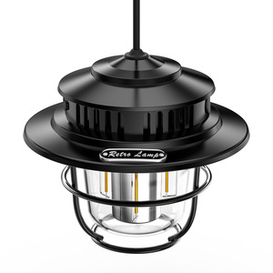 New Vintage Warm <b>Camping</b> Light Portable 4 Modes Rechargeable Outdoor Light with Silicone Strap - Product Image 4