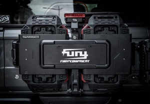 Fury 2018 + JL-Accesorios de aleación de aluminio para portón trasero, kit de soporte de placa de matrícula para Jeep wrangler - Product Image 4