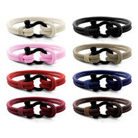 Bracelet perlé en alliage de style occidental minimaliste rétro avec fermoir fer à cheval, cadeau unisexe pour couple, bijoux vintage tendance