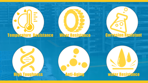 लॉन्ग चेंग सील उत्कृष्ट प्रदर्शन रबर गैसकेट गैसकेट nbr fkm hnbr fkm फ्लैट रबर गैसकेट - Product Image 6