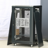 Armoire réseau 22U, 1,2 m, sur pied, rack de serveur 19 pouces, modèle TA pour la surveillance de la sécurité, le centre de données