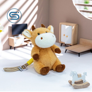 Peluche di Mucca Morbidi al Tatto con Texture Delicata e Durata Costante per Collezioni e Regali al Dettaglio - Product Image 4