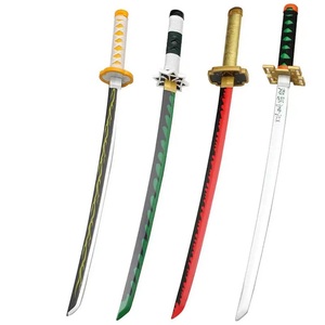 <span class=keywords><strong>Spada</strong></span> Katana Giocattolo per Bambini Taglia 80CM in Legno e Plastica per Ragazzi 14+ Ispirata agli <span class=keywords><strong>Anime</strong></span> Giapponesi di Boys' Love - Product Image 2