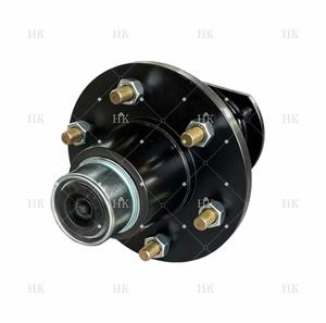 Essieu à ressorts à lames de 6000 lb, 6 goujons, sans freinage, facile à lubrifier, pour remorques - Product Image 6