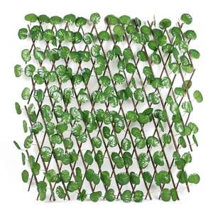 Valla Artificial <span class=keywords><strong>Shein</strong></span> para decoración de jardín, gran oferta, hojas de follaje, setos de madera, para jardín, patio - Product Image 2