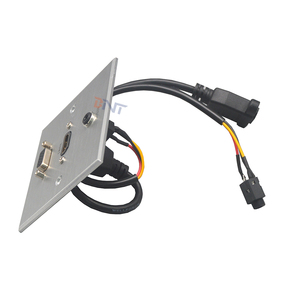 Multimédia en alliage d'aluminium électrique panneau <span class=keywords><strong>mural</strong></span> <span class=keywords><strong>prise</strong></span> - Product Image 4