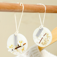Tablettes de cire aromatiques écologiques à suspendre pour la maison, désodorisant longue durée pour armoire, diffuseur de parfum