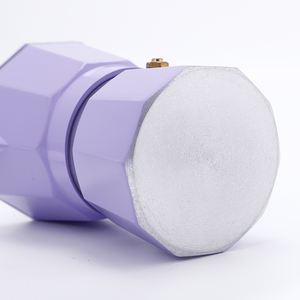 Moka <span class=keywords><strong>Express</strong></span> Pot de cuisinière en aluminium personnalisé eau chaude expresso cafetière moka pot - Product Image 4