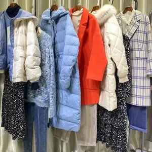 2024 nouveauté hiver utilisé vêtements d'occasion mélange vêtements d'occasion
