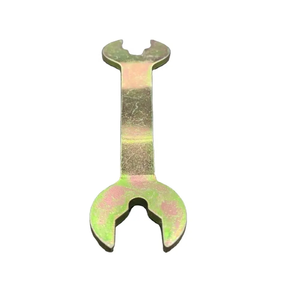 Hanpiao Hot Sale Steel HDG Stamped Hex Double Open End Wrench Spanner