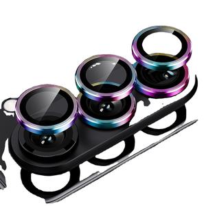 Protecteur d'écran d'objectif de téléphone en verre trempé à couverture complète pour Samsung Flip <span class=keywords><strong>6</strong></span>/flip 4 5/s 24 ultra Metal camara protector - Product Image 2