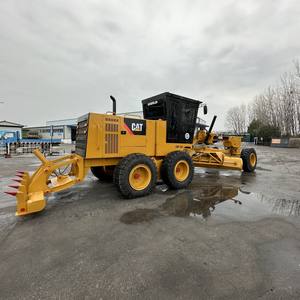 Listo para enviar Cat 120 Grader 120K Caterpillar Buen estado Motoniveladoras usadas 140K 120H 120K en Shanghai Yard - Product Image 3