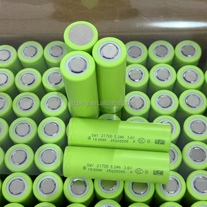 3.6v 5000mah 5c תאי ליתיום גליליים 21700 סוללה למכוניות חשמליות ניידות סוללות ליתיום יון - Product Image 5