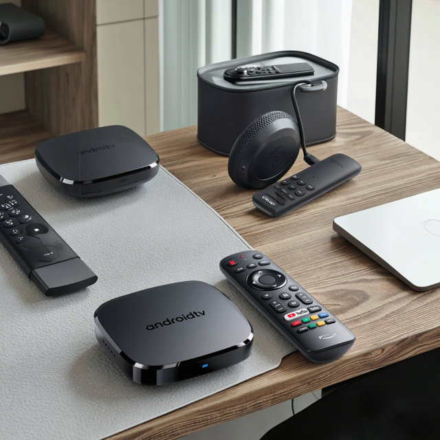 Android TV Box 4K OTT Ultra Slim Smart 2025 Quad Core Set-Top Box with 8K Support Hot in UK