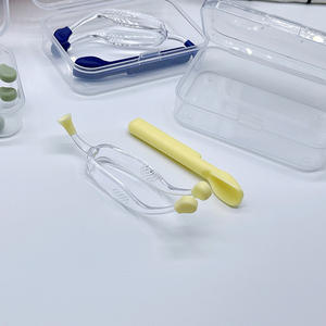 Outil d'insertion de dissolvant de lentilles de <span class=keywords><strong>Contact</strong></span> pour lentilles souples Applicateur de lentilles de <span class=keywords><strong>Contact</strong></span> Portable avec étui de rangement pour pinces à épiler - Product Image 4