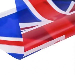 Banderines Triangulares de Plástico Personalizados para Decoración de Fiestas, Impresión a Color, Guirnalda de Banderas Nacionales de PE - Product Image 3