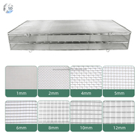 Plateau en treillis métallique en acier inoxydable 304 316 personnalisable pour le séchage des fruits et légumes, panier de drainage en maille