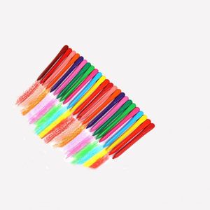 Crayons de cire triangulaires lavables multicolores en plastique non toxique pour enfants, pour la maison et l'école - Product Image 3