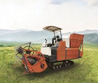 Moissonneuse-batteuse sur chenilles 20-80 CV |   Moissonneuse-batteuse multi-cultures pour blé, riz, maïs, soja |   Grande machine agricole