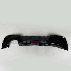 1 série 2012-2014 année F20 M135i mise à niveau MP Style diffuseur arrière avec Led pour F20 brillant mat noir pare-chocs lèvres voiture Auto pièces - Product Image 6