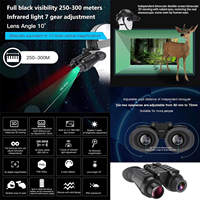 Appareil de vision nocturne numérique infrarouge avec caméra Enregistrement vidéo 4K NVG Lunettes de vision de nuit montées sur casque